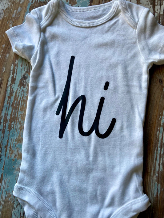Hi Onesies