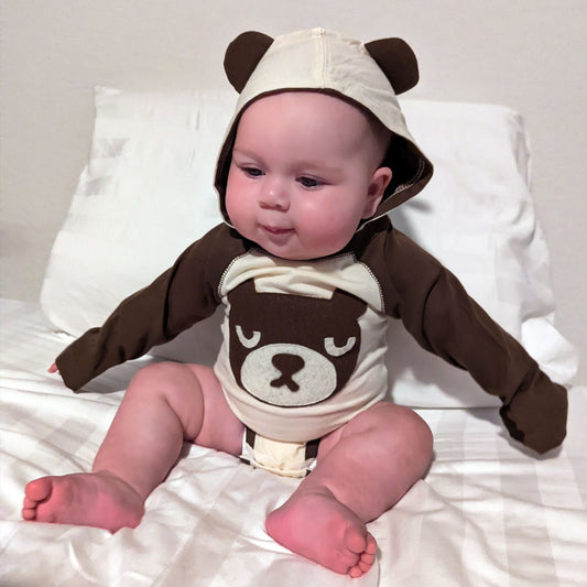 Bear - Onesie with Ears