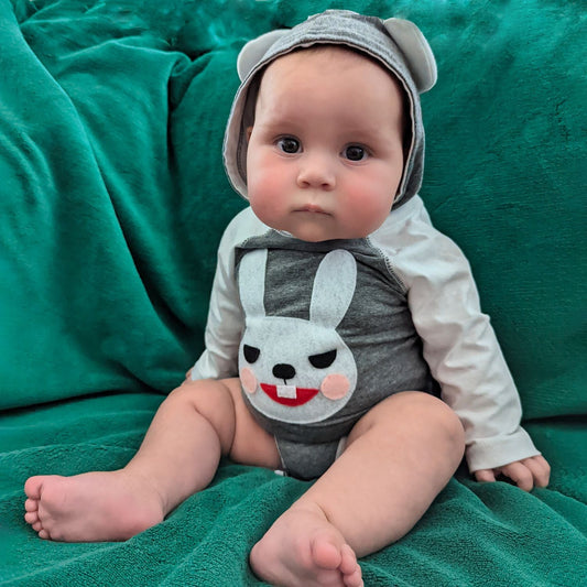 Bunny - Onesie with Ears