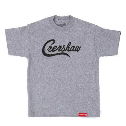 Crenshaw Kid's T-Shirt - Ath Heather/Black